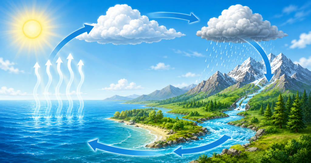 water cycle for kids