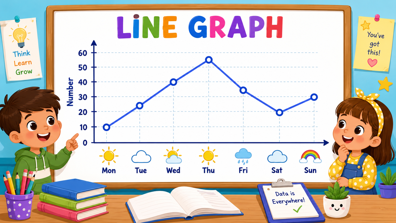 line graph