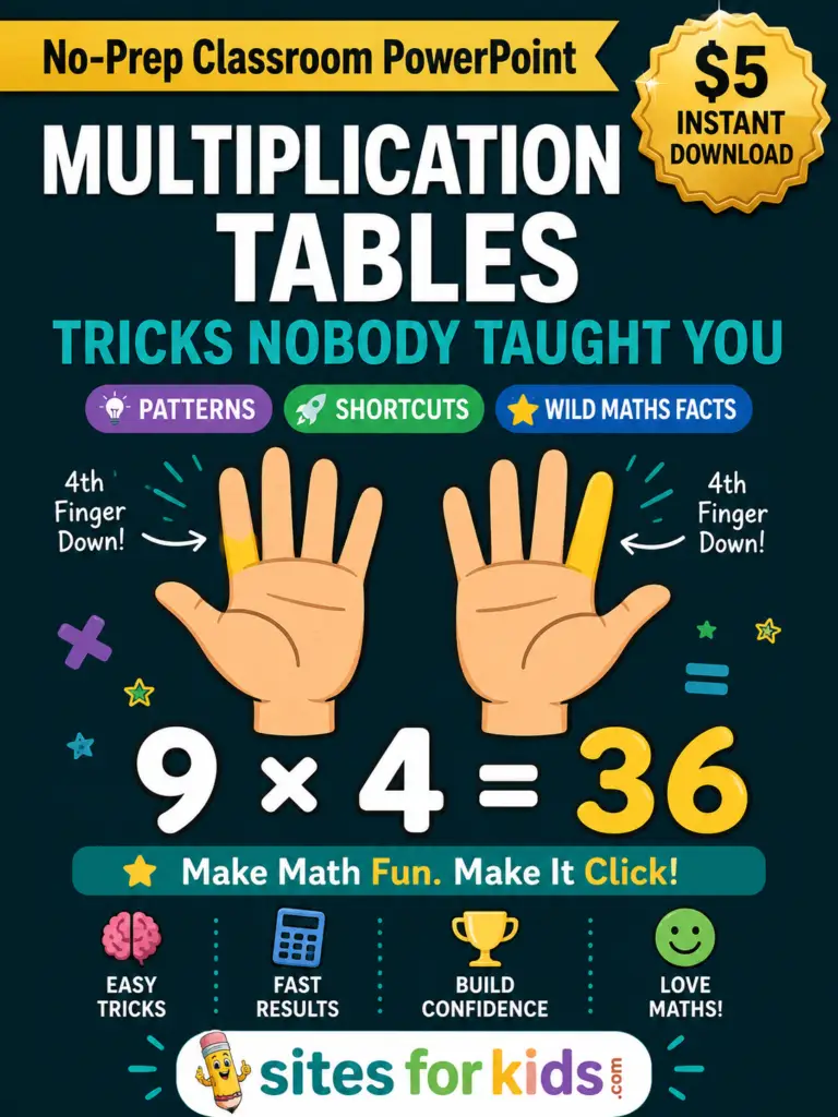 Multiplication Tables Made Easy — Tricks Nobody Taught You! PowerPoint (Grades 2-5) 1 Multiplication Tables Made Easy TPT